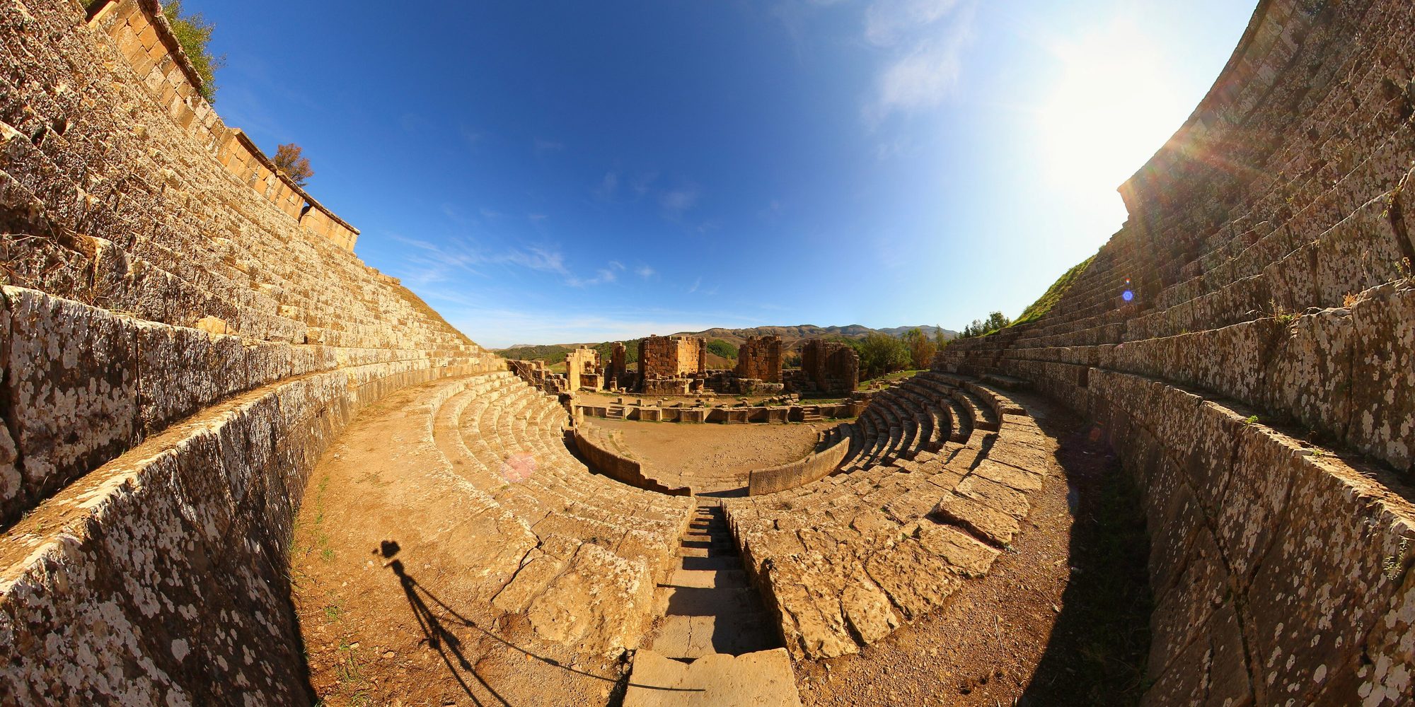 Roman theatre at Djémila
