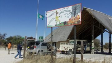 Central Kalahari Game Reserve landscape