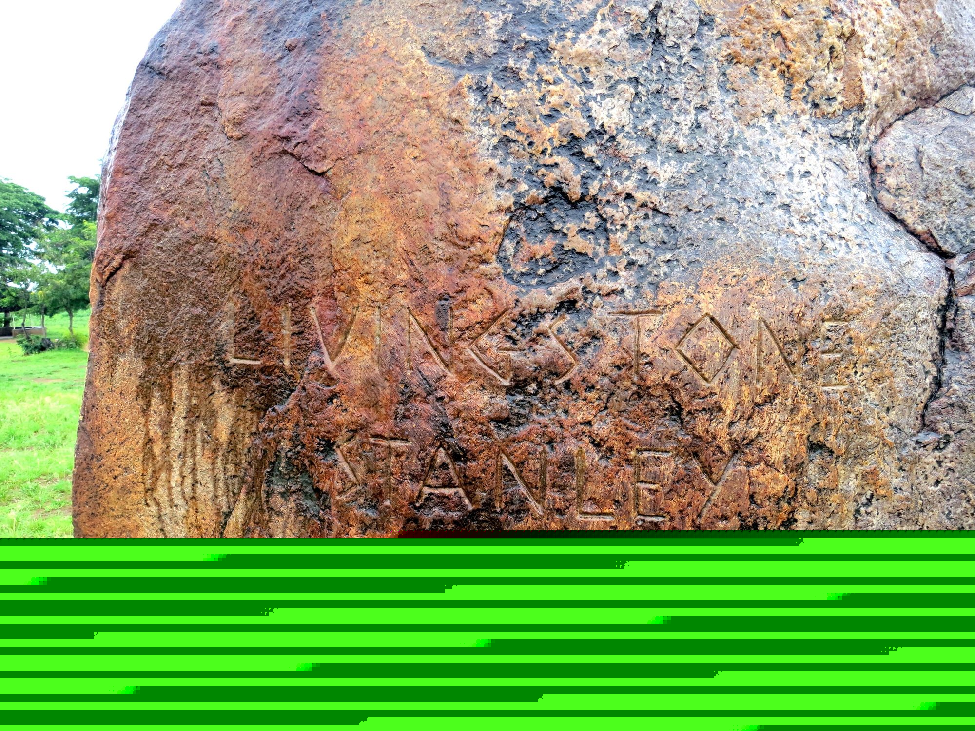 The Livingstone-Stanley stone
