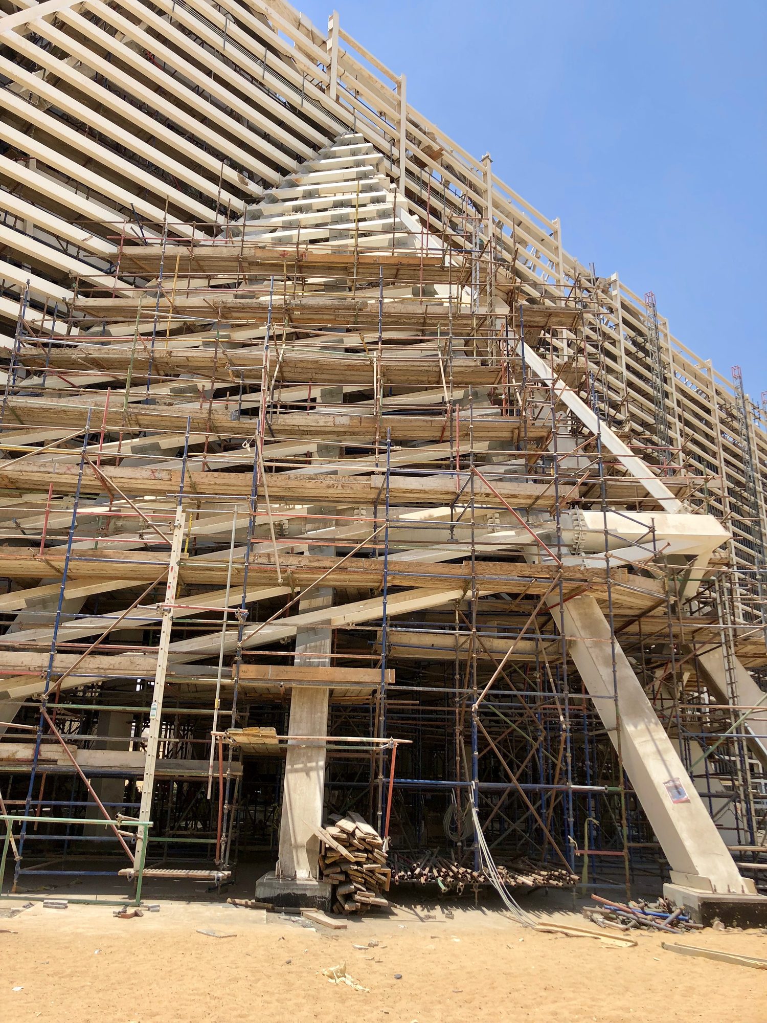 Grand Egyptian Museum, Giza (exterior)