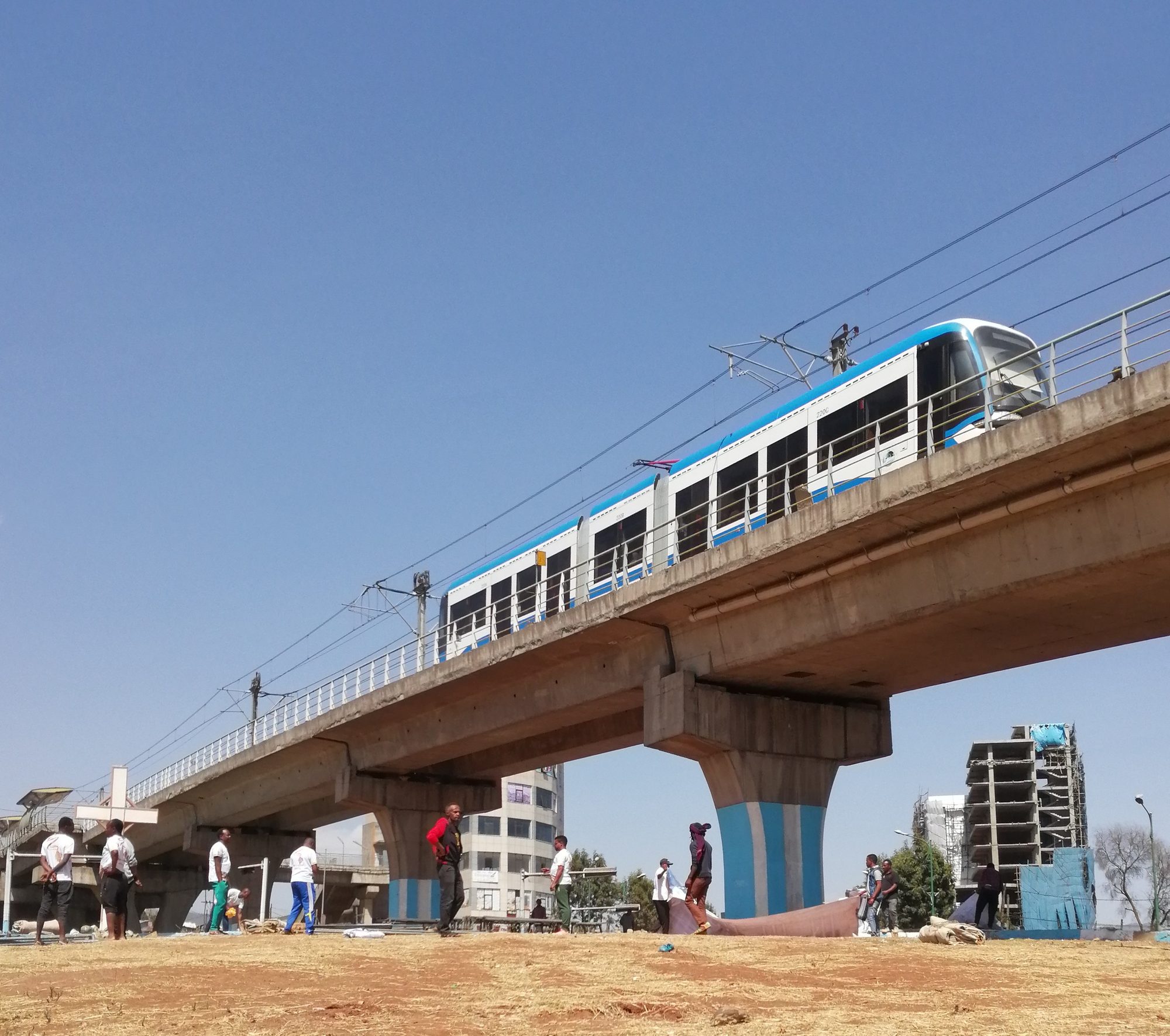 El metro ligero de Adís Abeba