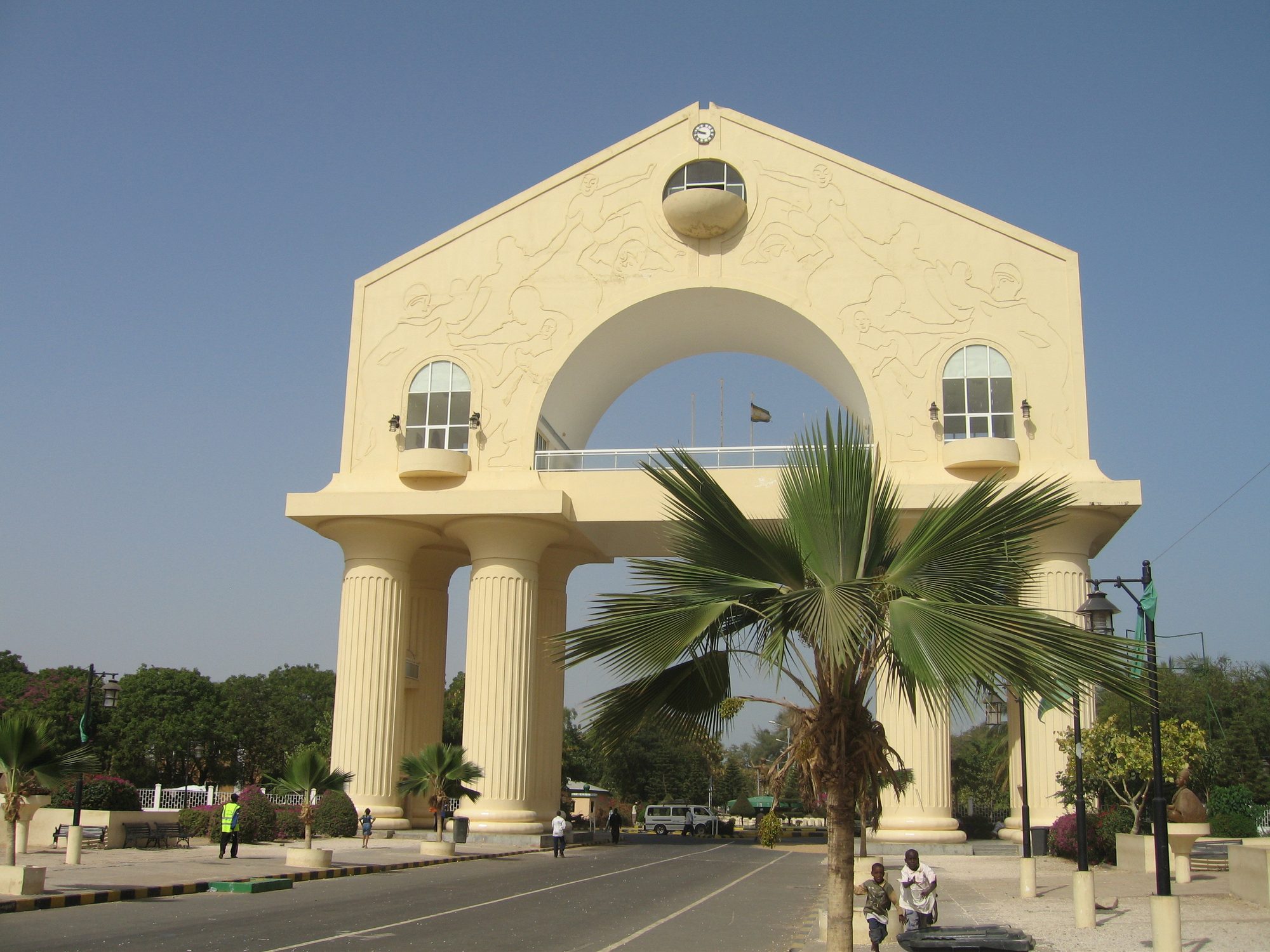 Arch 22 gateway in Banjul