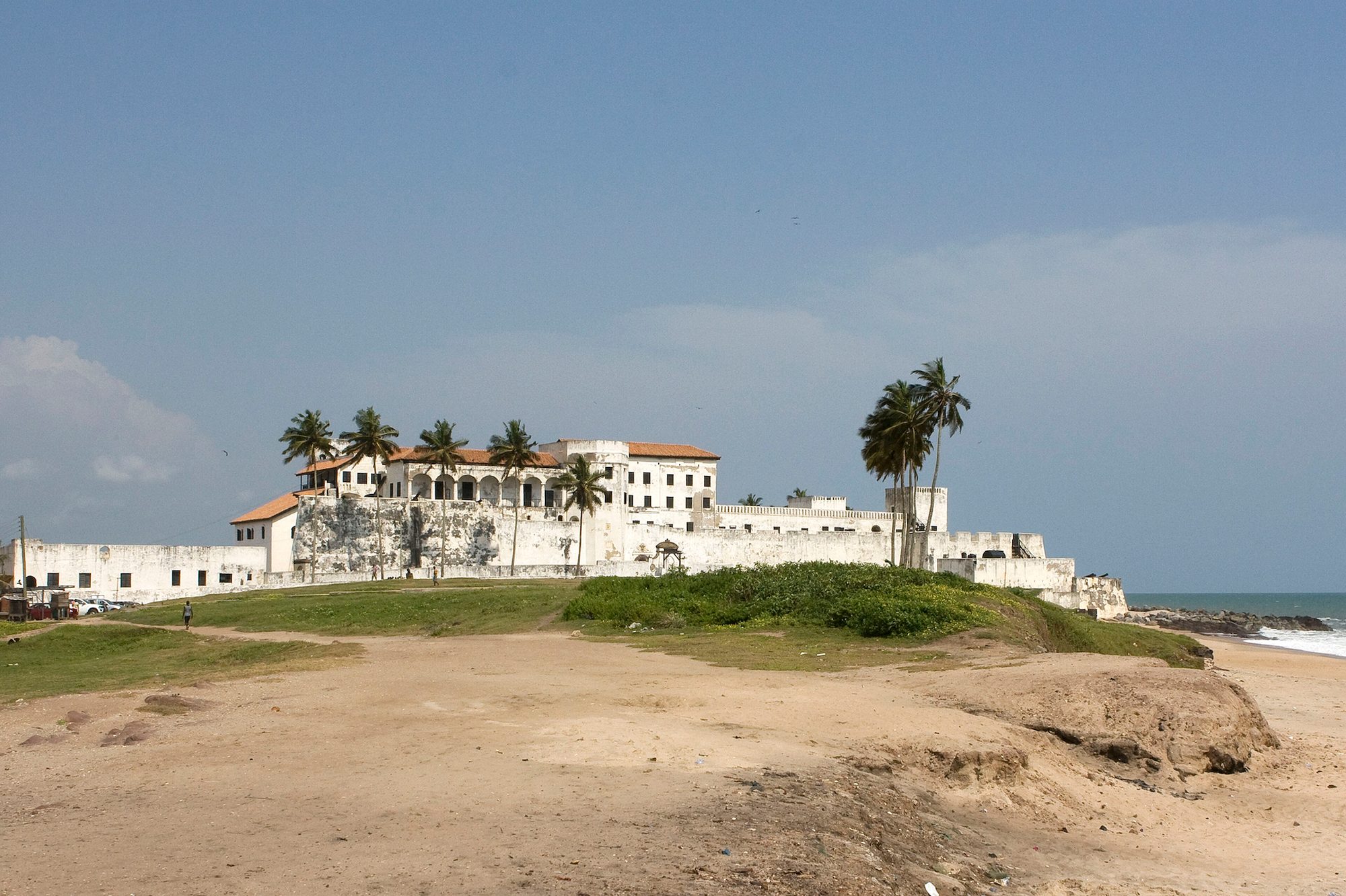 Castillo de Elmina y su puerto