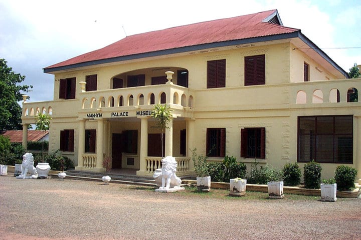 Palacio Manhyia de Kumasi, Ghana