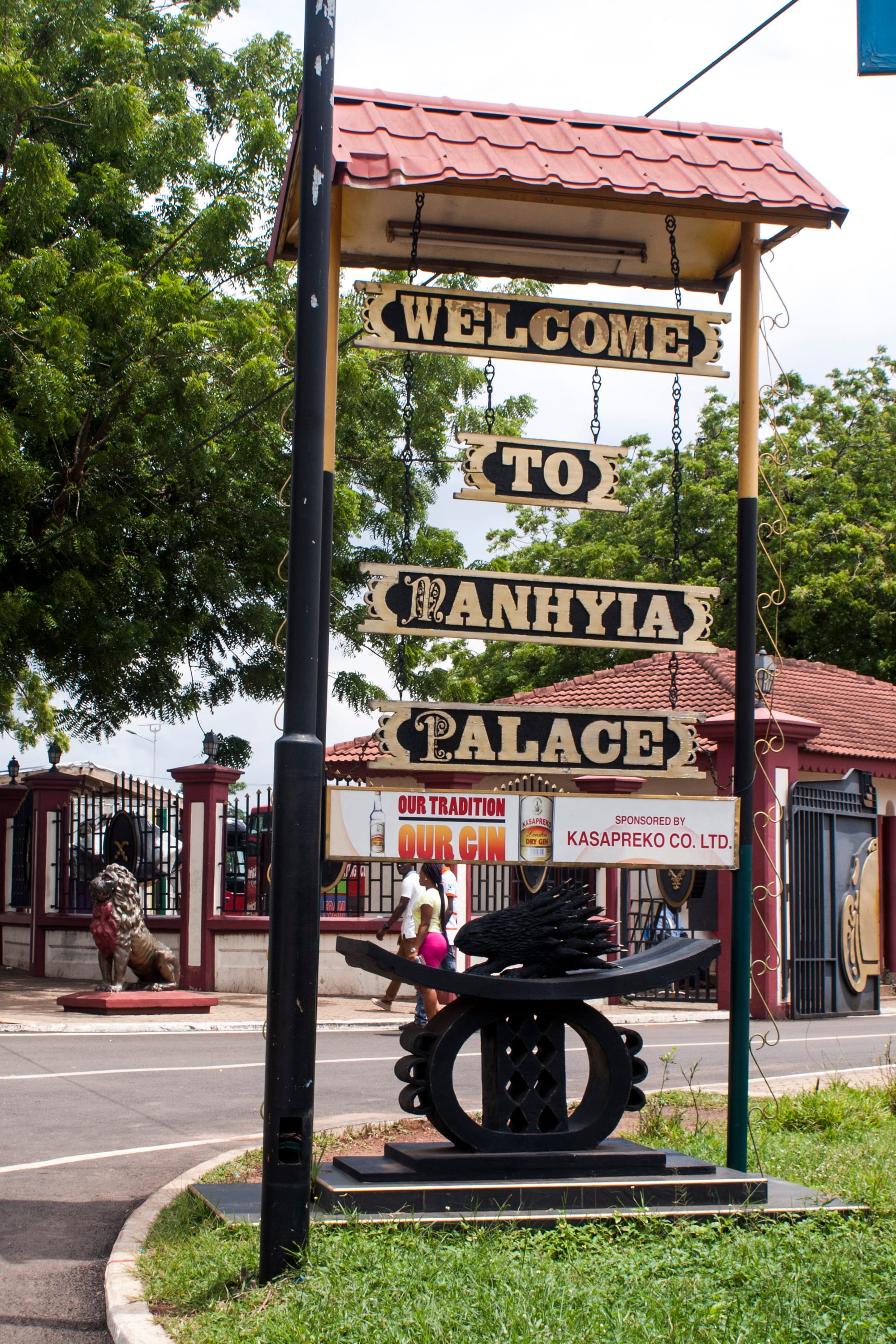 Palais Manhyia de Kumasi, Ghana