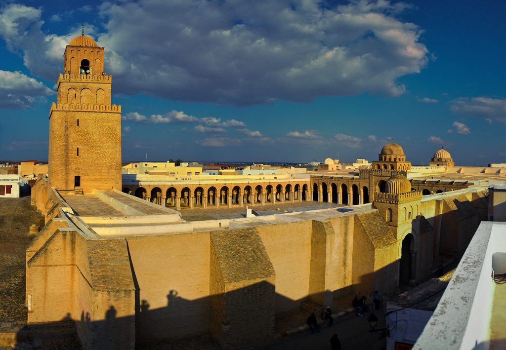 Panorama of the Great Mosque of Kairouan